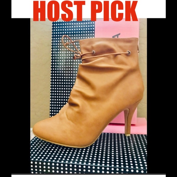 🔥 GORGEOUS TAN ANKLE BOOTS 🔥SIZE 9 🔥NEW WITH BOX - Picture 9 of 11